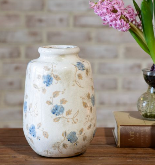 8.3" Blue Bud Vase