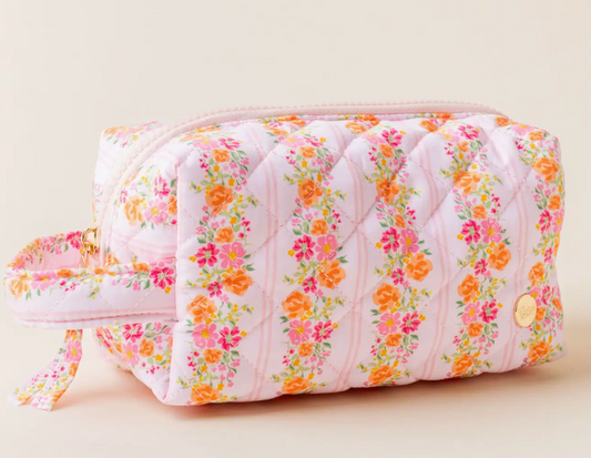 Essentials Quilted Bag- Petal Pink