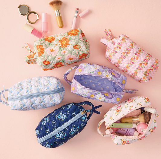 Essentials Quilted Bag- Petal Pink