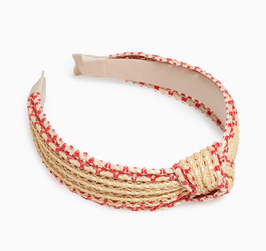 Woven Headband - RED