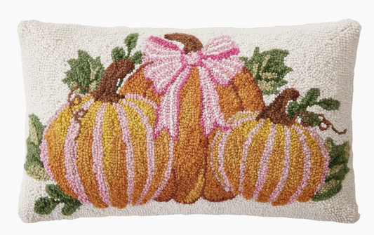 Pumpkin Trio Hook Pillow