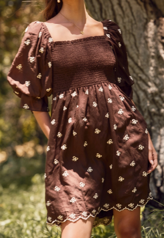 Fall Ribbons Curvy Dress