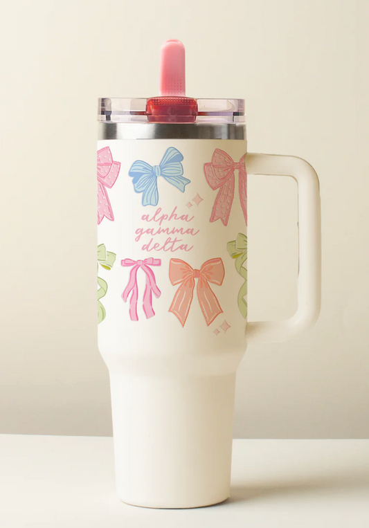 Sorority Flip Straw Tumbler