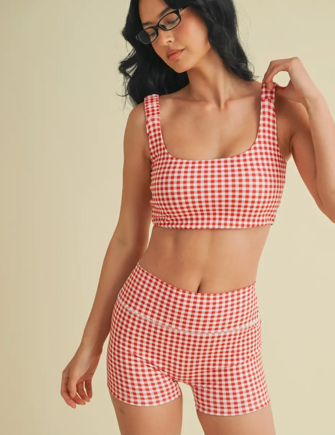 Gingham Short Set