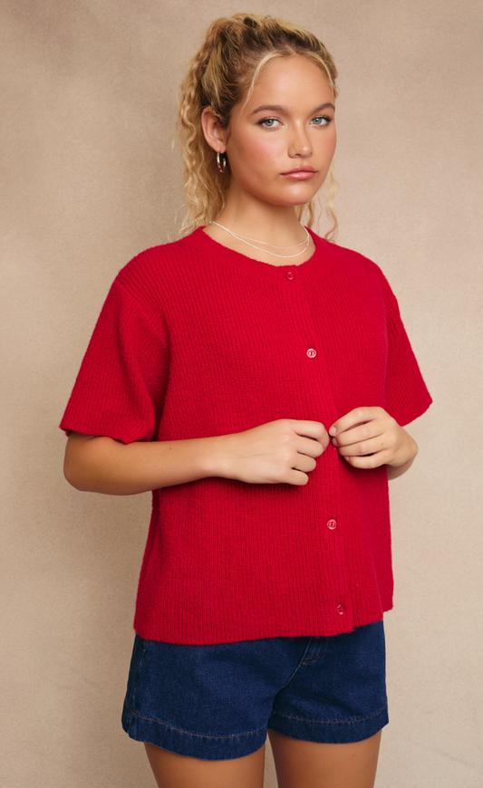Crimson Sweater