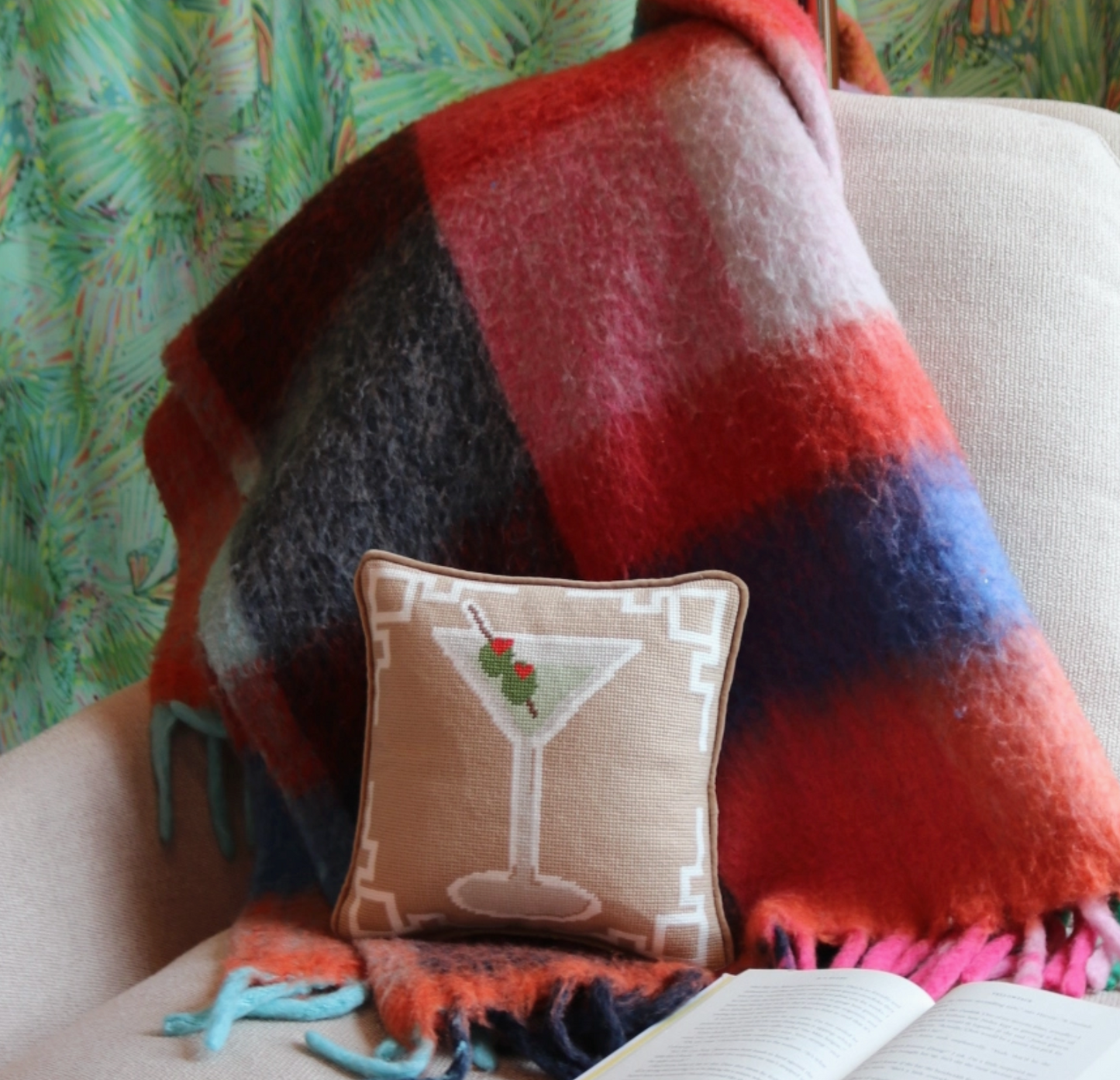 Dirty Martini Pillow