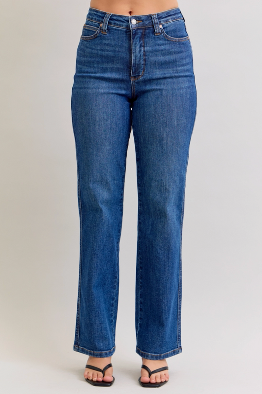 Judy Blue Tummy Control Straight Jean