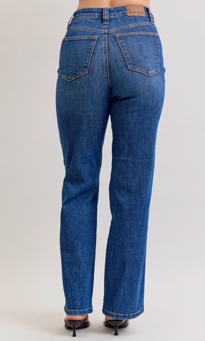 Judy Blue Tummy Control Straight Jean