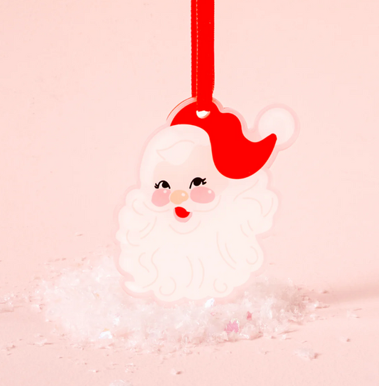 Santa Acrylic Ornament