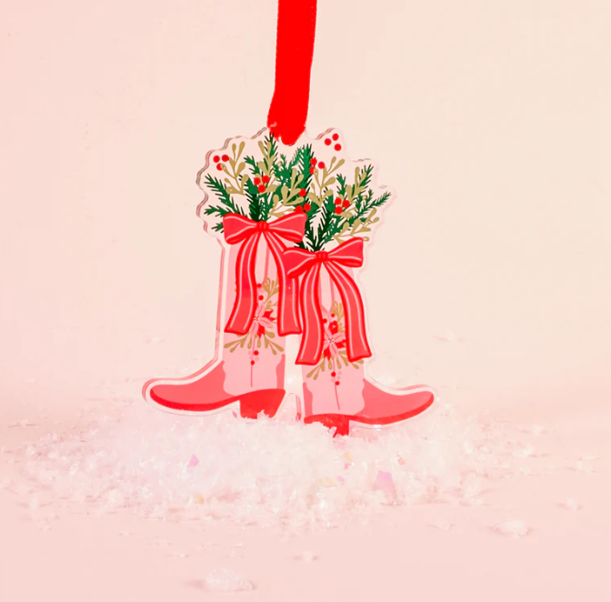 Boot Acrylic Ornament
