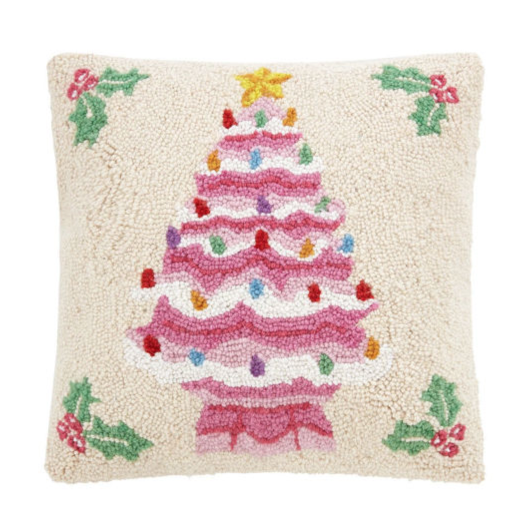 Old Fashioned Tree Pillow