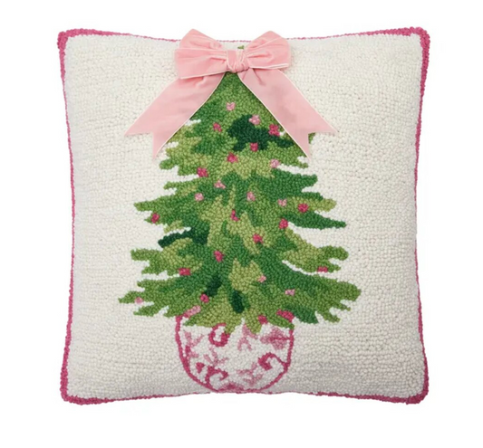 Pink Chinoise Tree Pillow