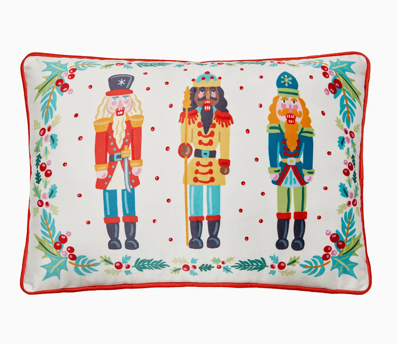 Nutcrackers Printed Pillow