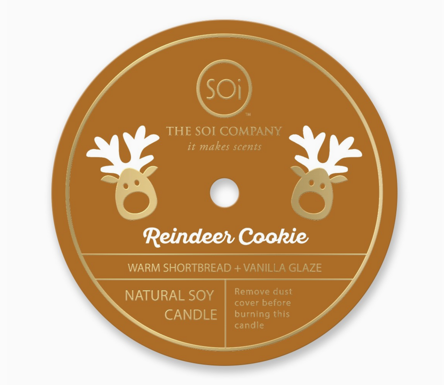 Reindeer SOI Candle