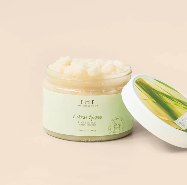 Citrus Grass Sea Salt Polish