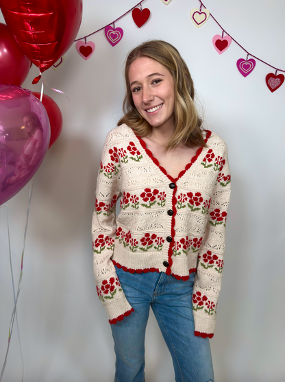 Floral Bouquet Cardigan