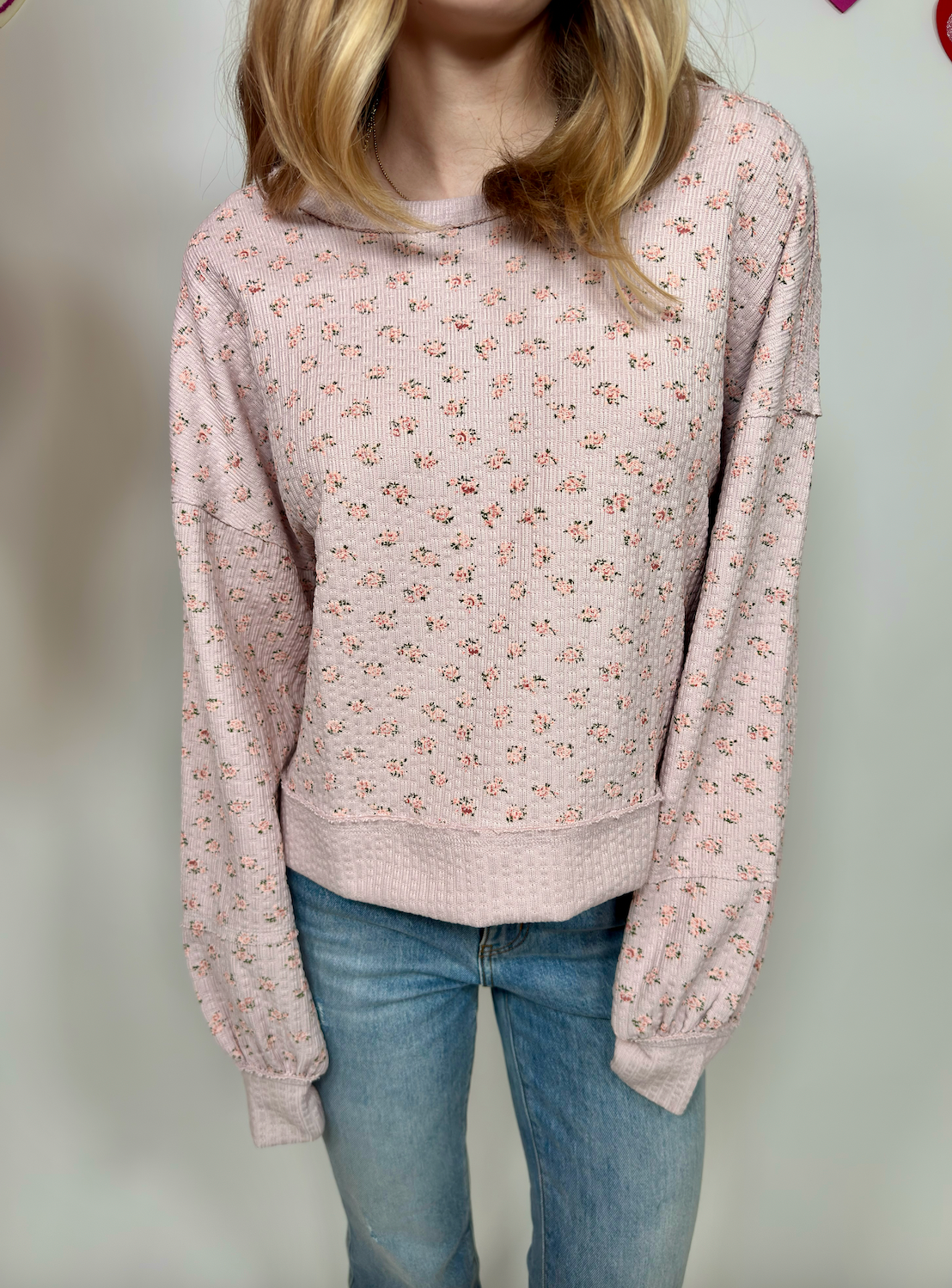 Floral Pullover