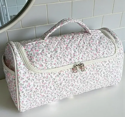 Quilted Cosmetic Bag