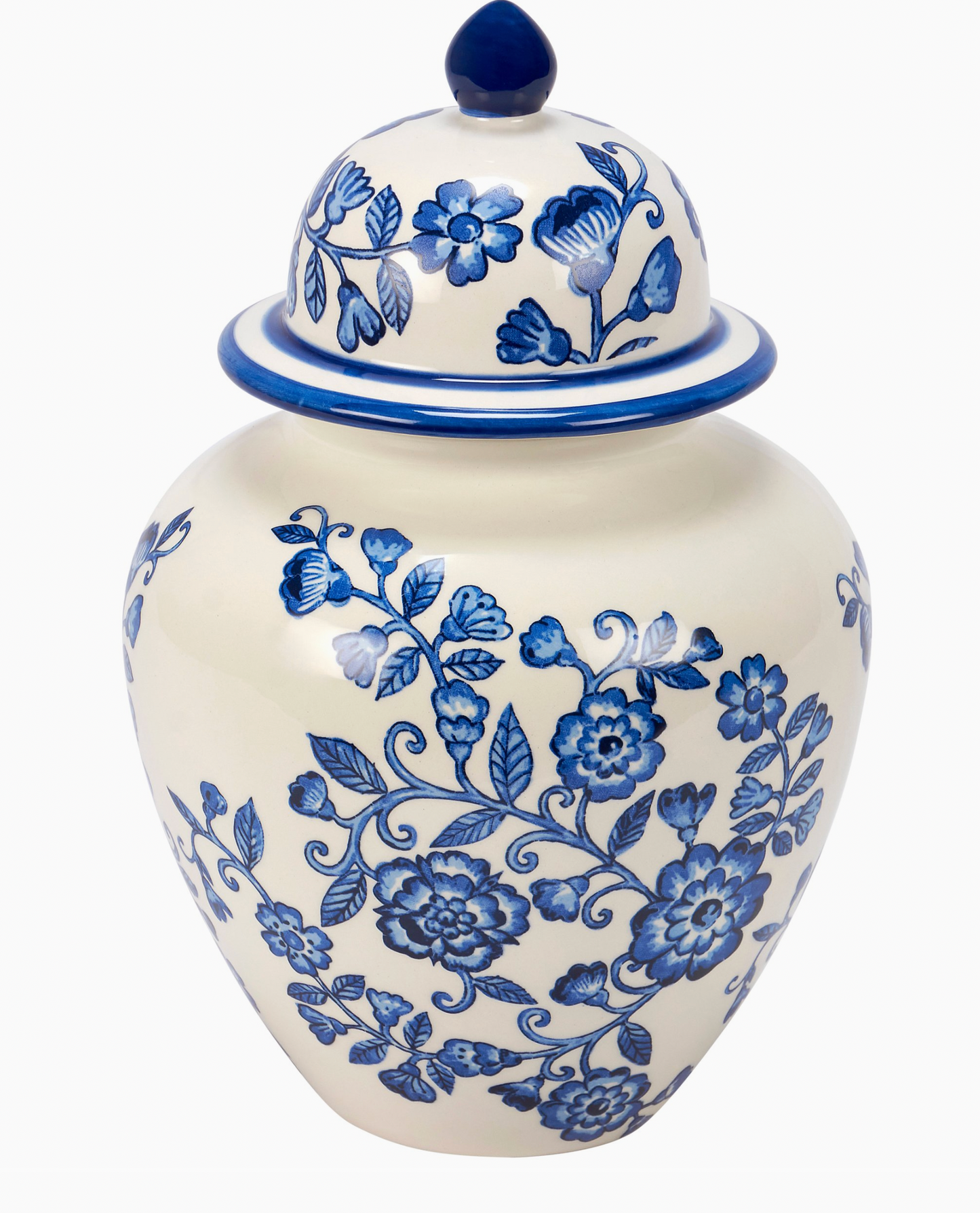Indigo Tea Jar
