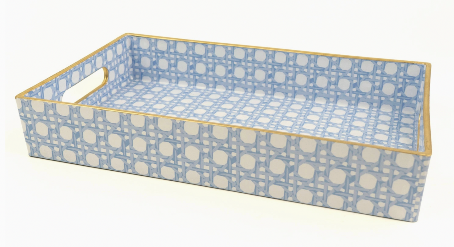 Blue Cane Tray