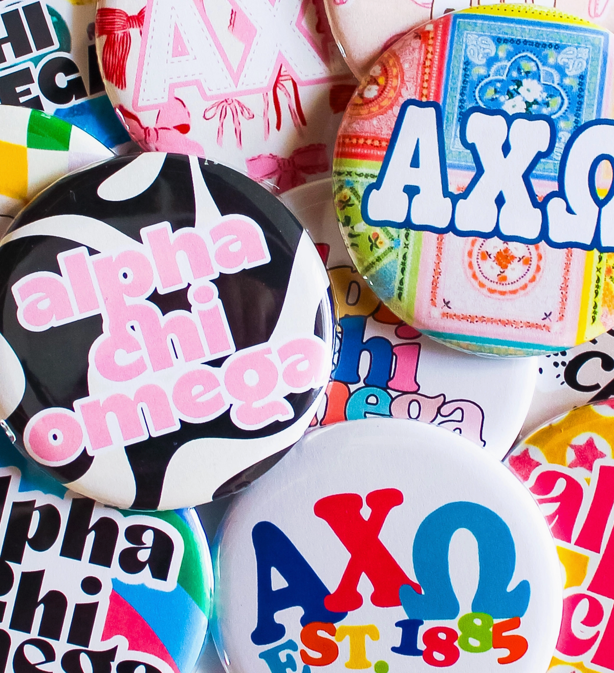 Sorority Buttons