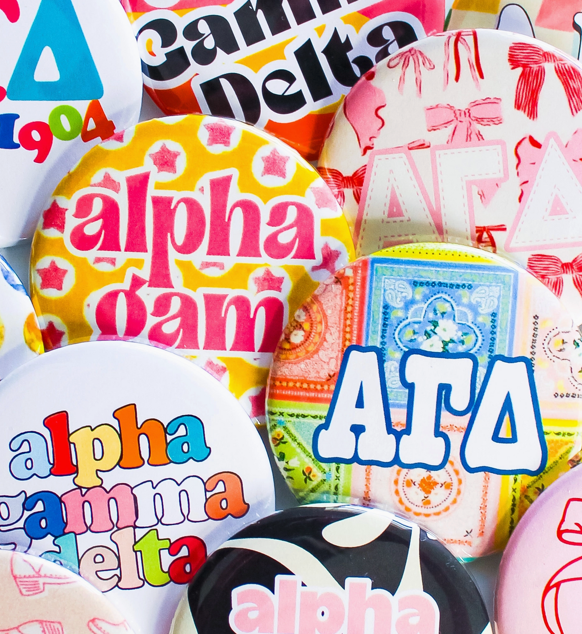 Sorority Buttons