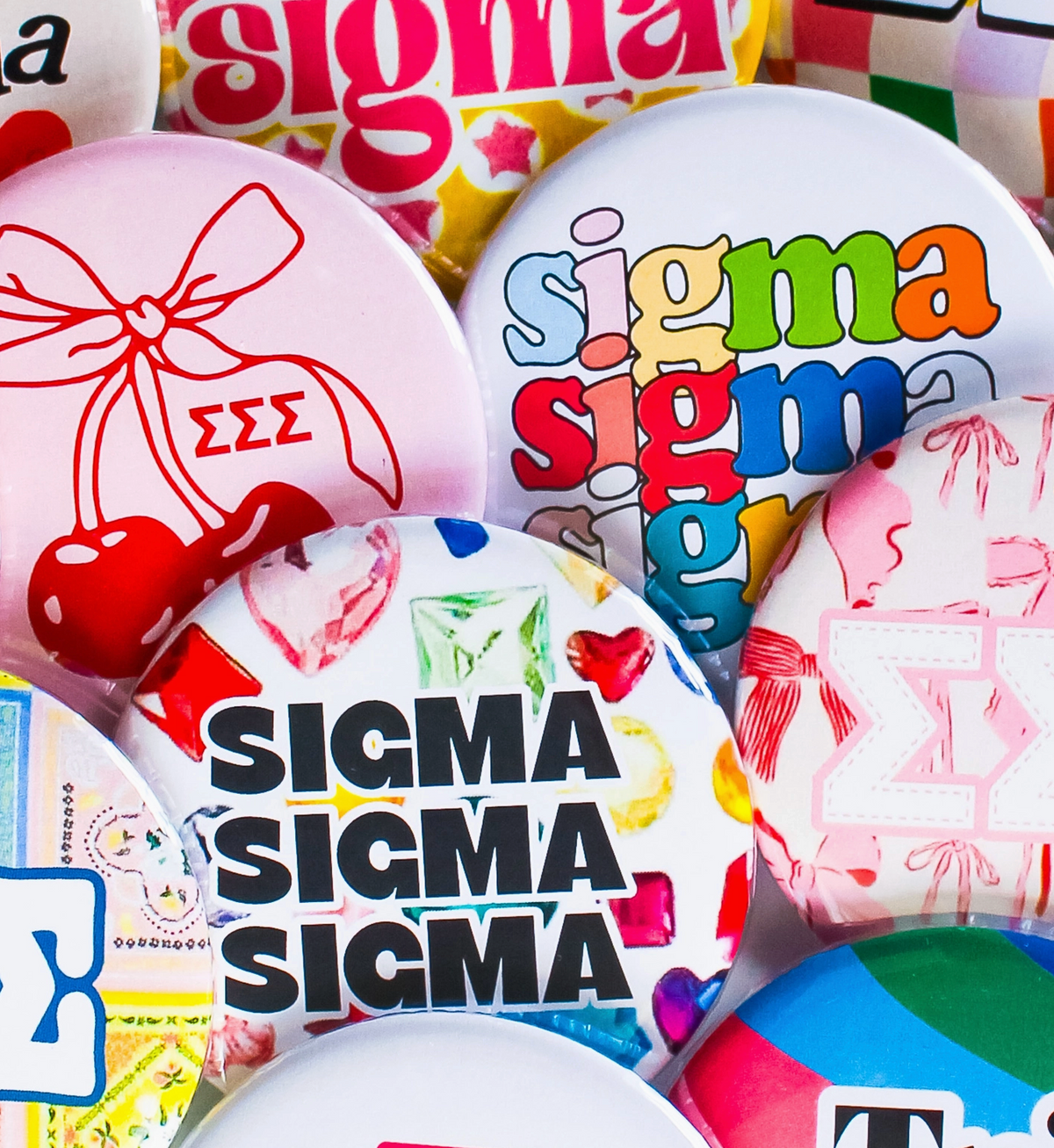 Sorority Buttons