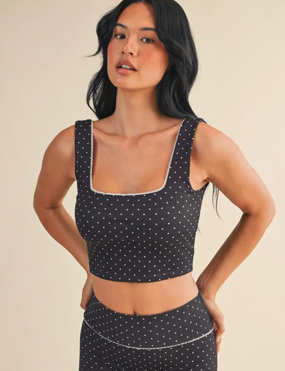 Polka Dot Skirt Set