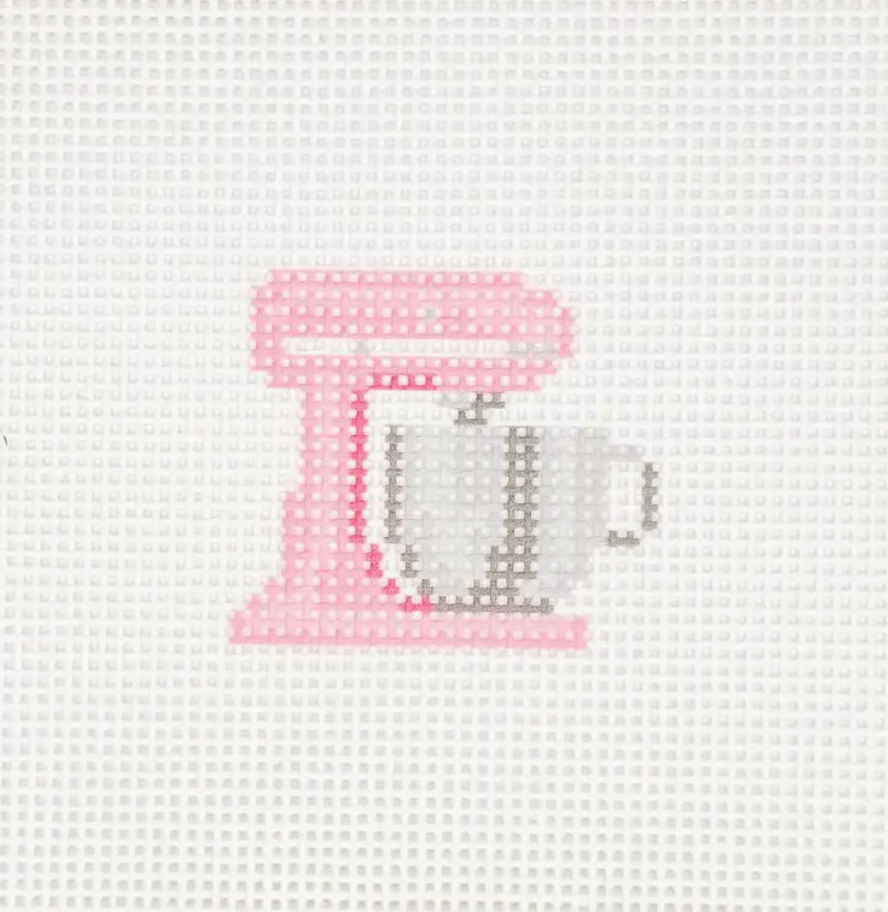 Whisk Me Away Stand Mixer Needlepoint Canvas