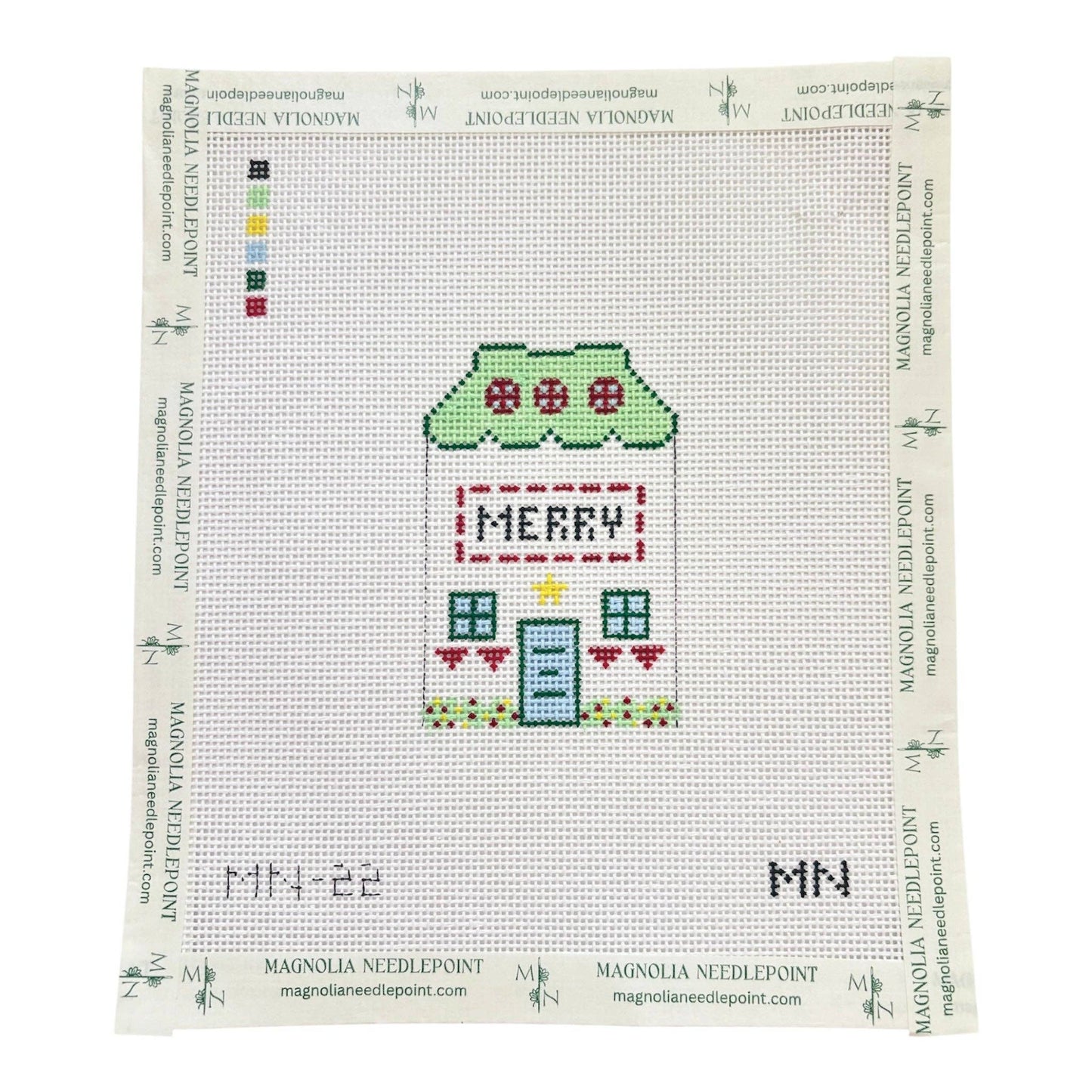 Merry Village House Canvas