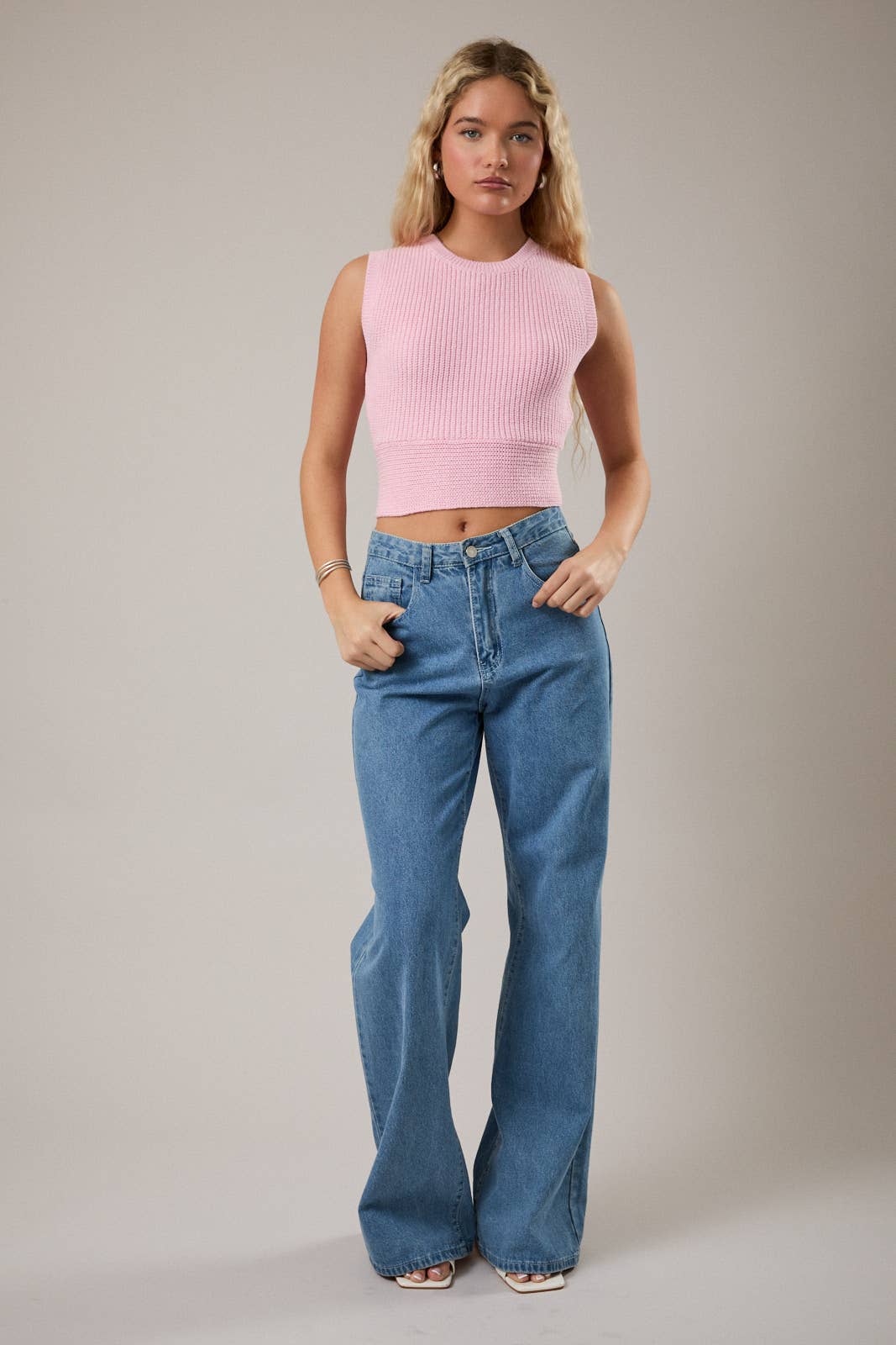 Coquette Bow Knit Tank