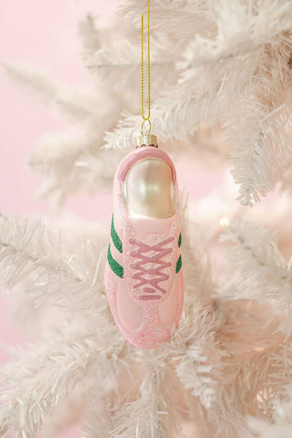 Pink Sneaker Ornament