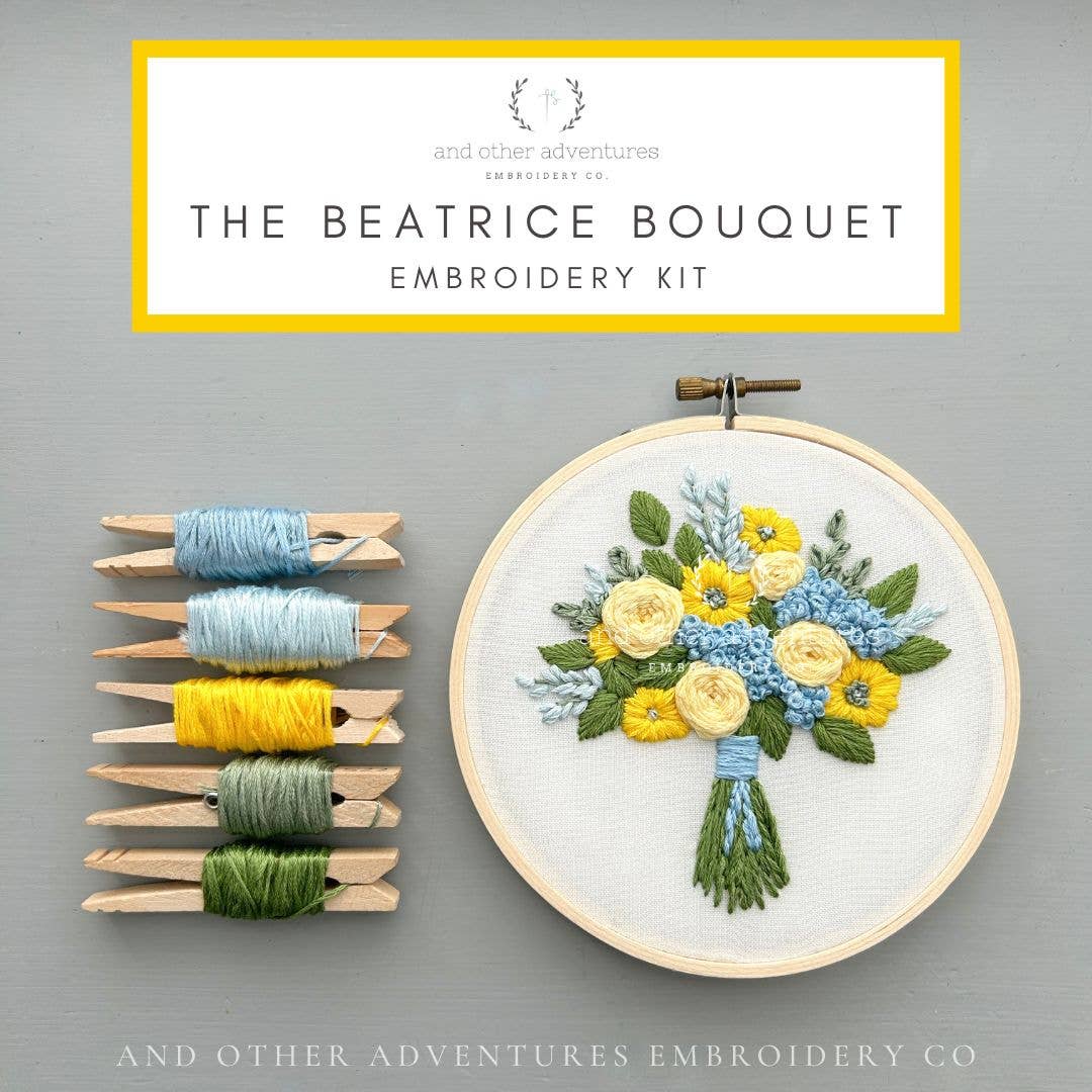 Beatrice Bouquet Cross Stitch Kit