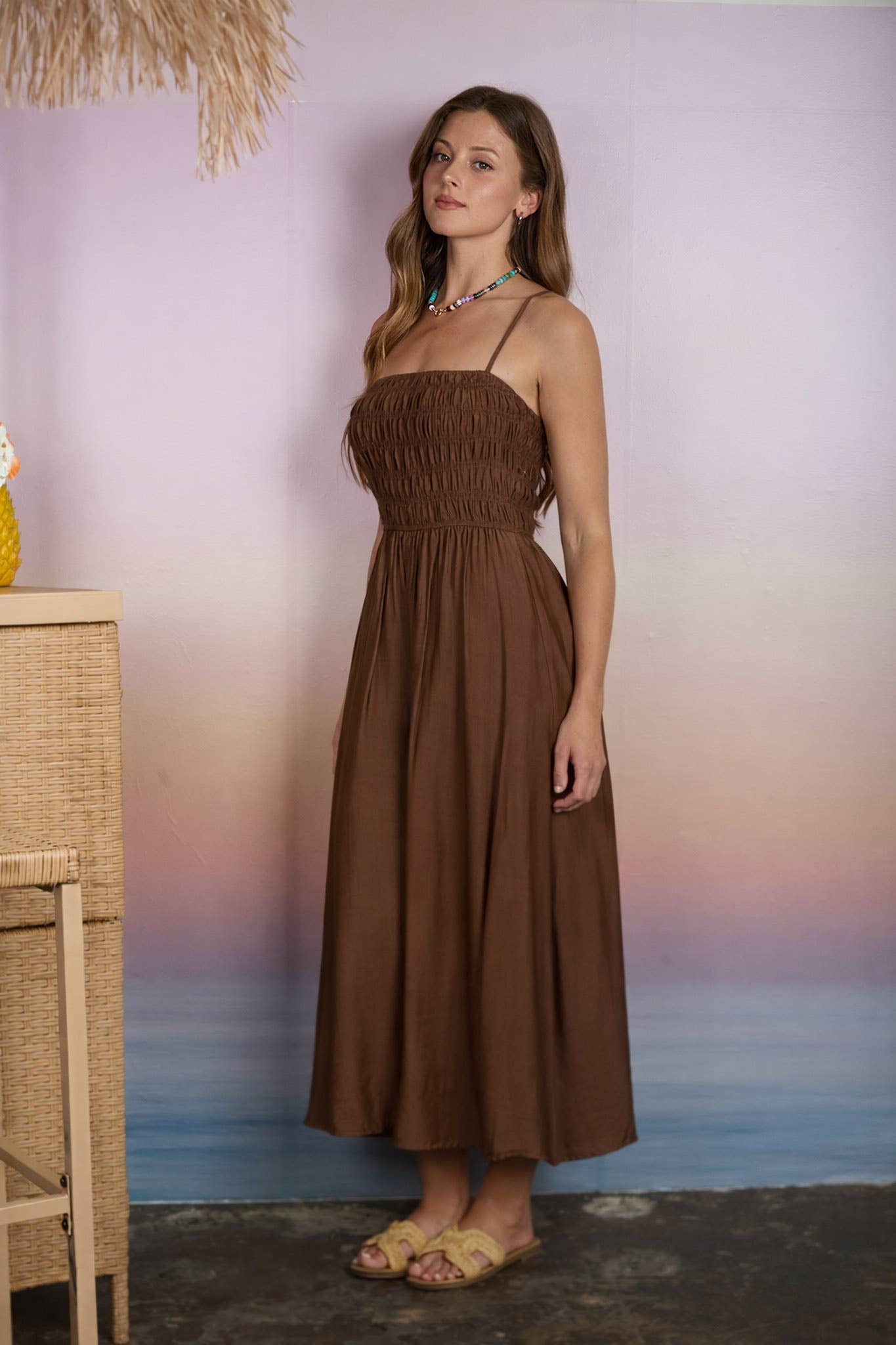 Tan Lines Maxi Dress