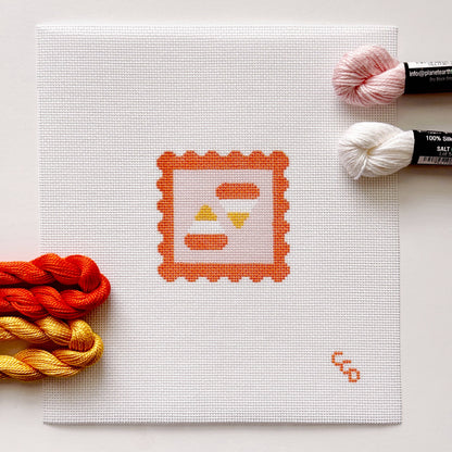 Candy Corn Canvas – 18 Mesh
