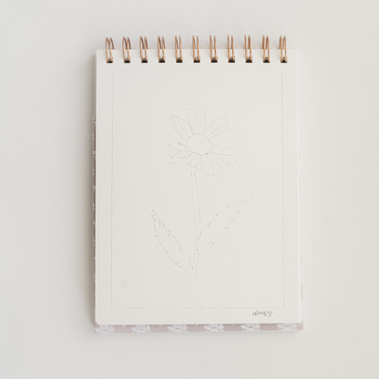 Flowers Watercolor Workbook