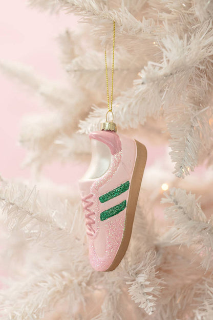 Pink Sneaker Ornament