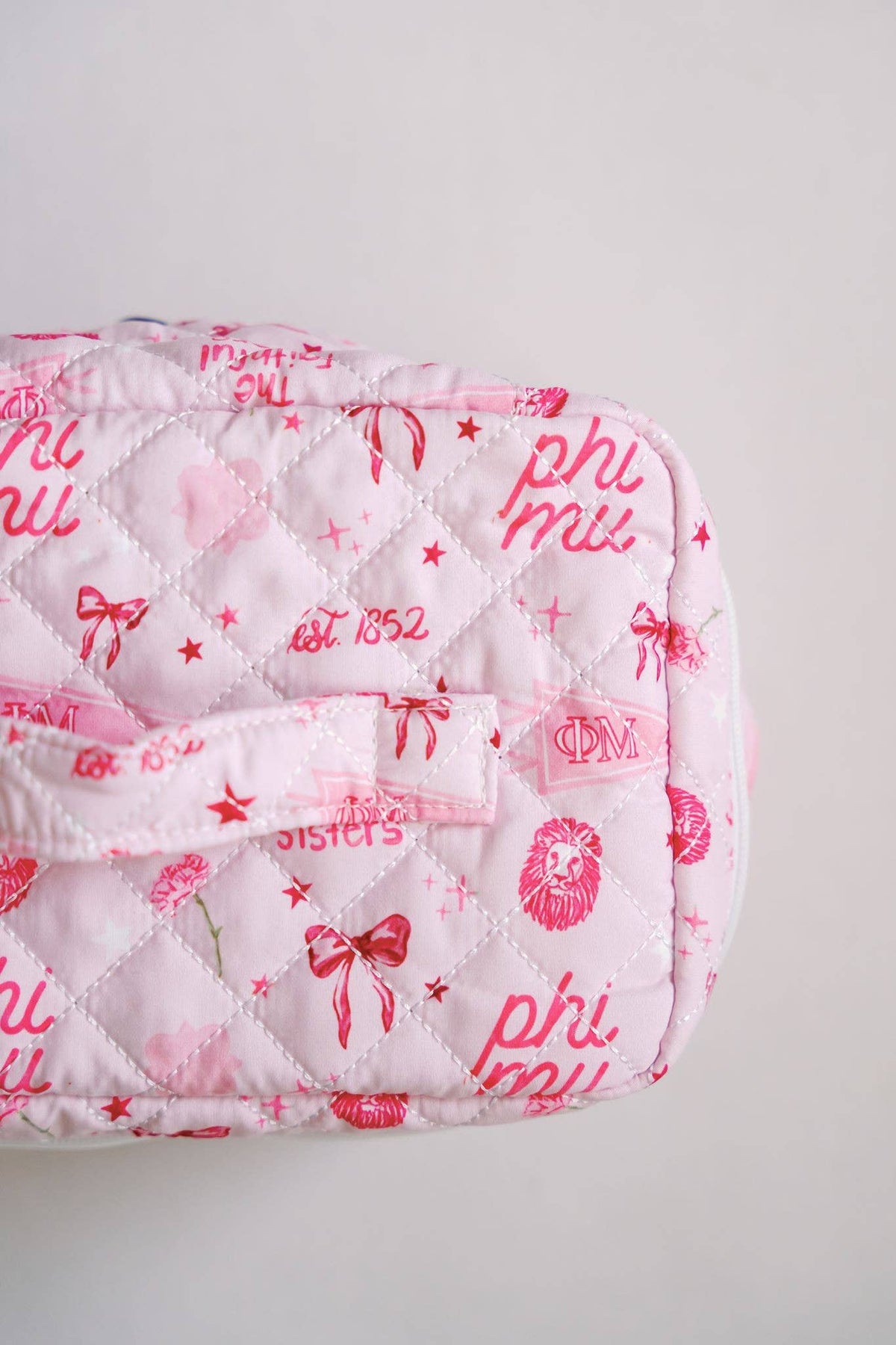 Phi Mu Toiletry Bag