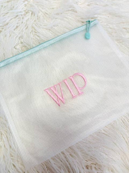 Needlepoint Project Pouch: Stitches