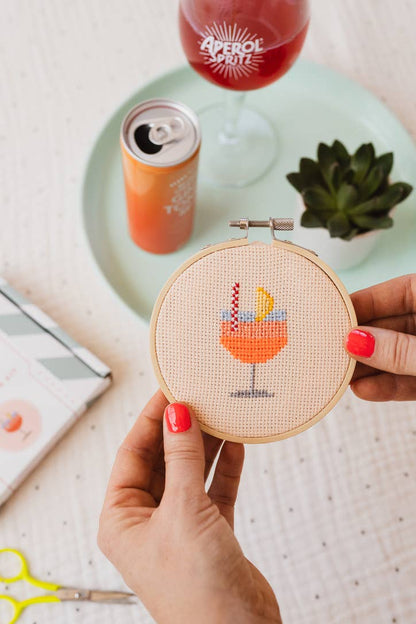 Aperol Cross Stitch Kit