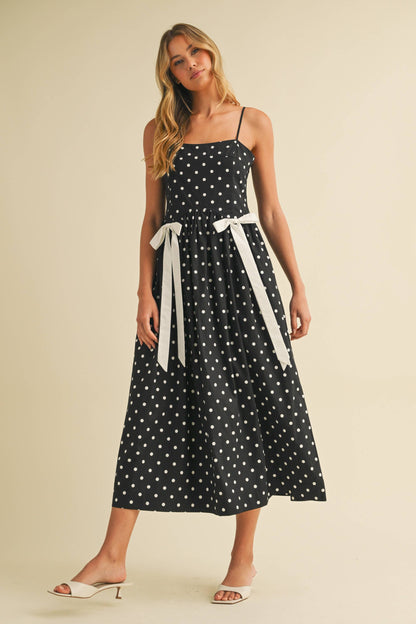 Dottie Bow Midi Dress