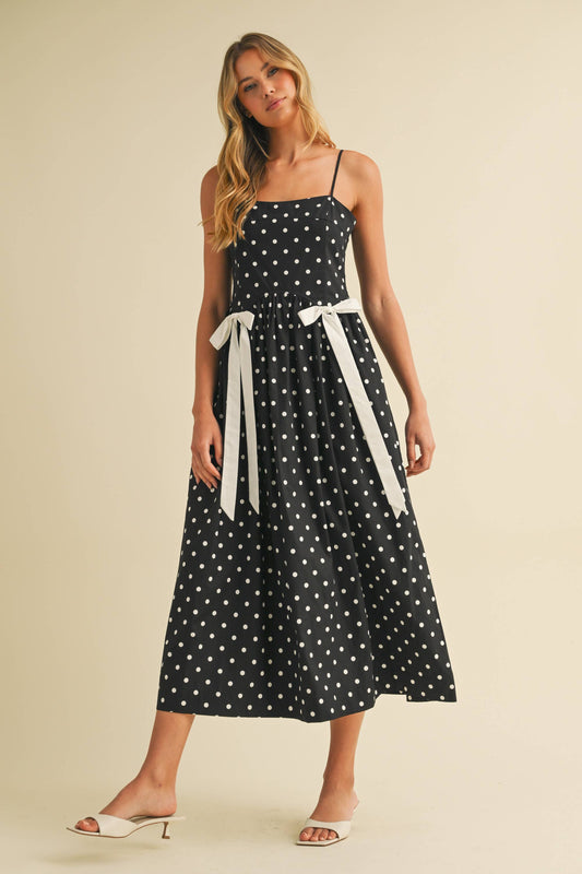 Dottie Bow Midi Dress