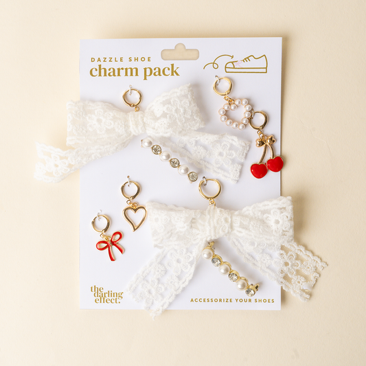 Dazzle Shoe Charm Pack-Cherry Twist