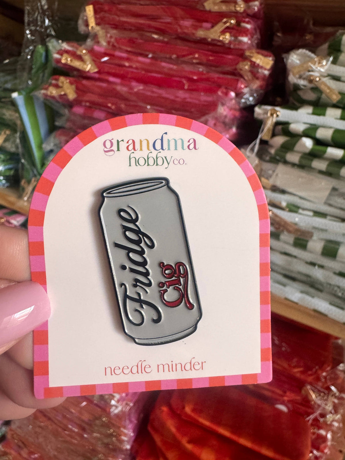 Fridge Cig Needle Minder