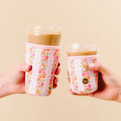 Sip Savvy Drink Sleeve-Petal Parade Pink Large