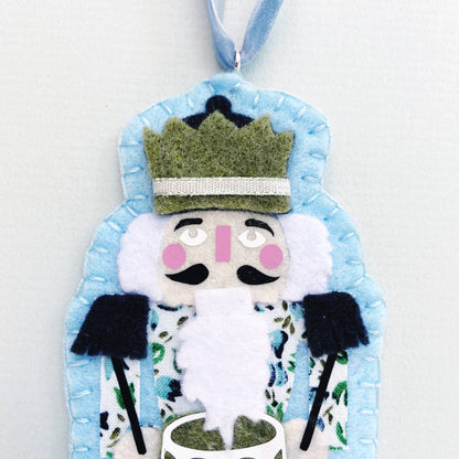 Grandmillennial Drummer Ornament