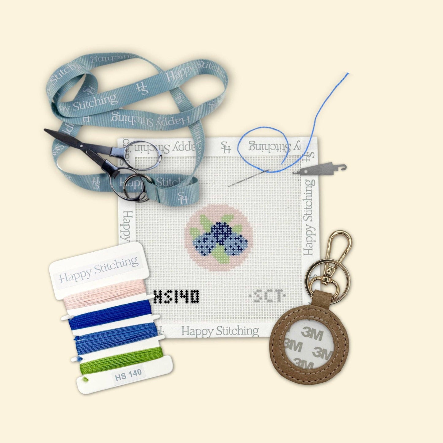 Hydrangea Canvas Kitted!
