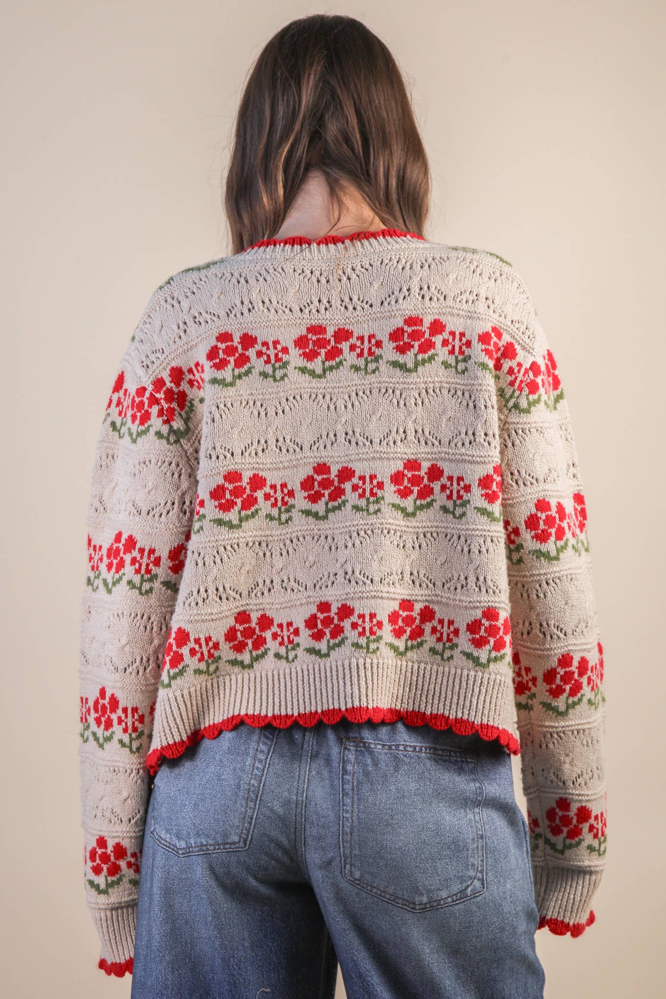 Floral Bouquet Cardigan