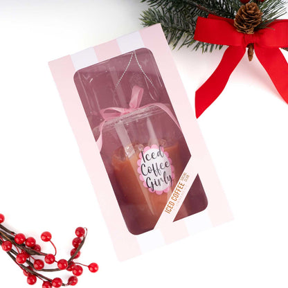 Iced Coffee Boxed Glass Ornament