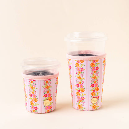 Sip Savvy Drink Sleeve-Petal Parade Pink Large